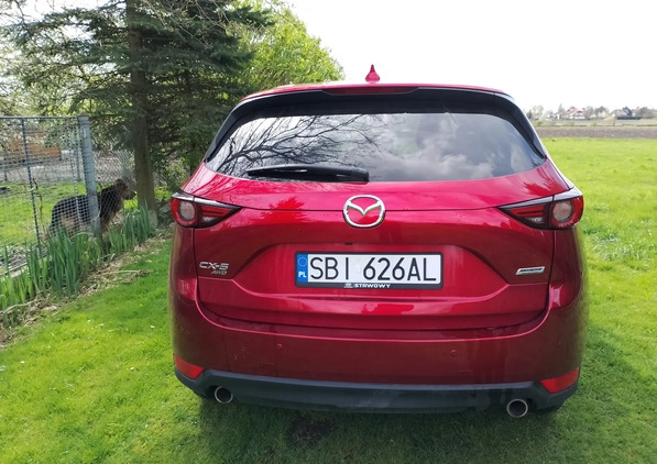 Mazda CX-5 cena 88900 przebieg: 94000, rok produkcji 2017 z Zambrów małe 436